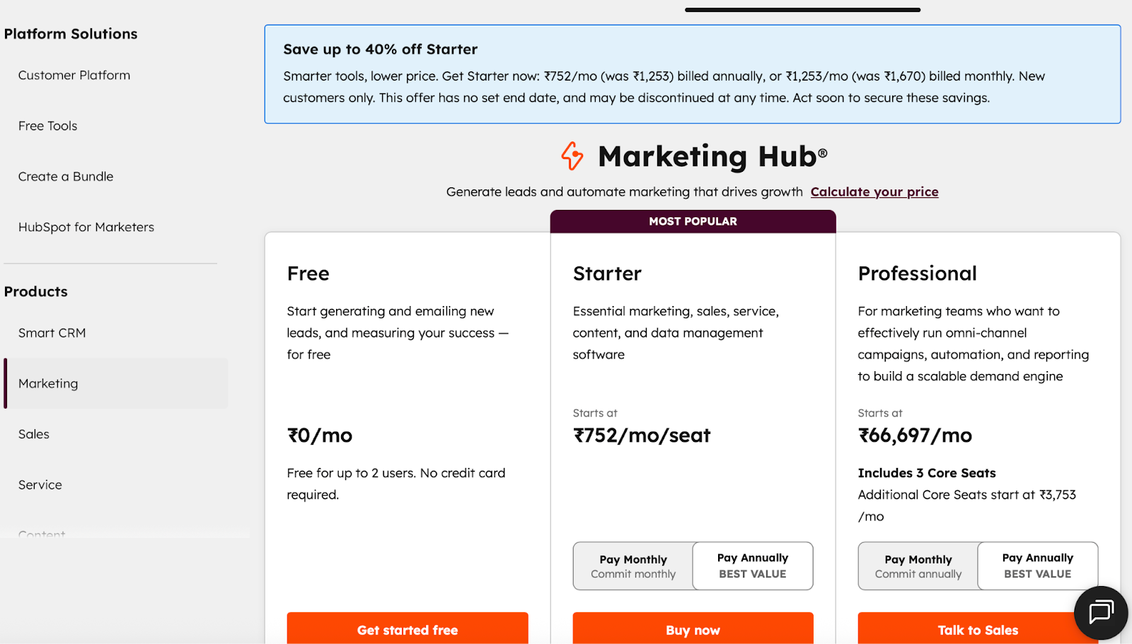 Clearbit Individual Pricing