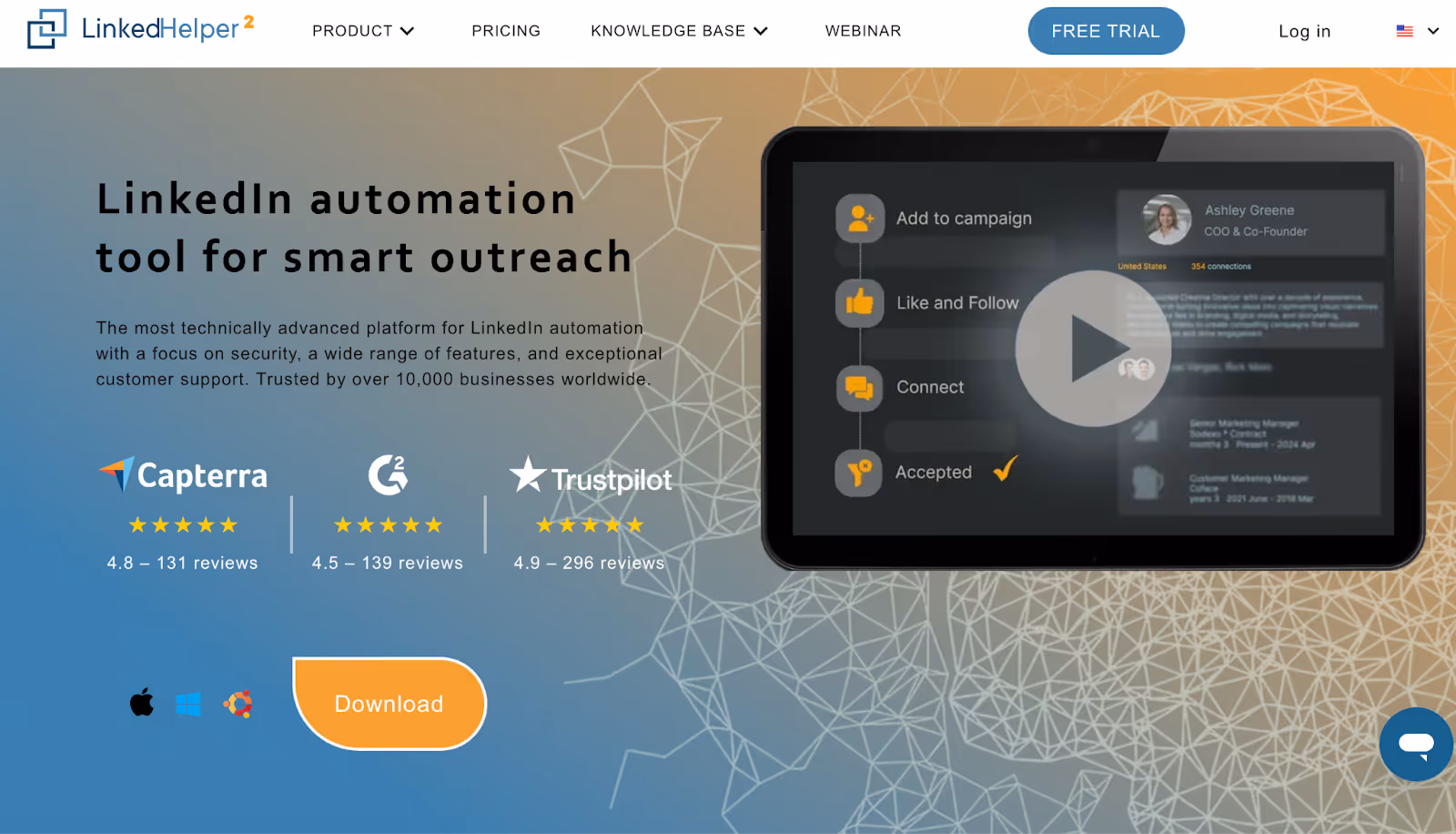 Linked Helper Homepage