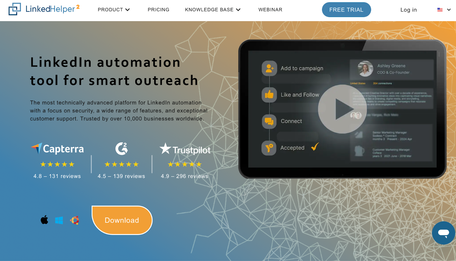 Linked Helper Homepage