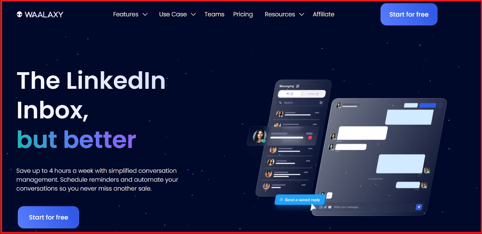 LinkedIn Inbox by Waalaxy