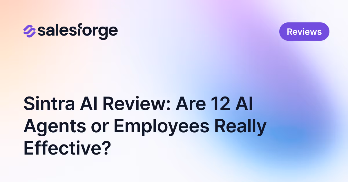 Sintra AI Review: Are 12 AI Agents or Employees Really Effective?