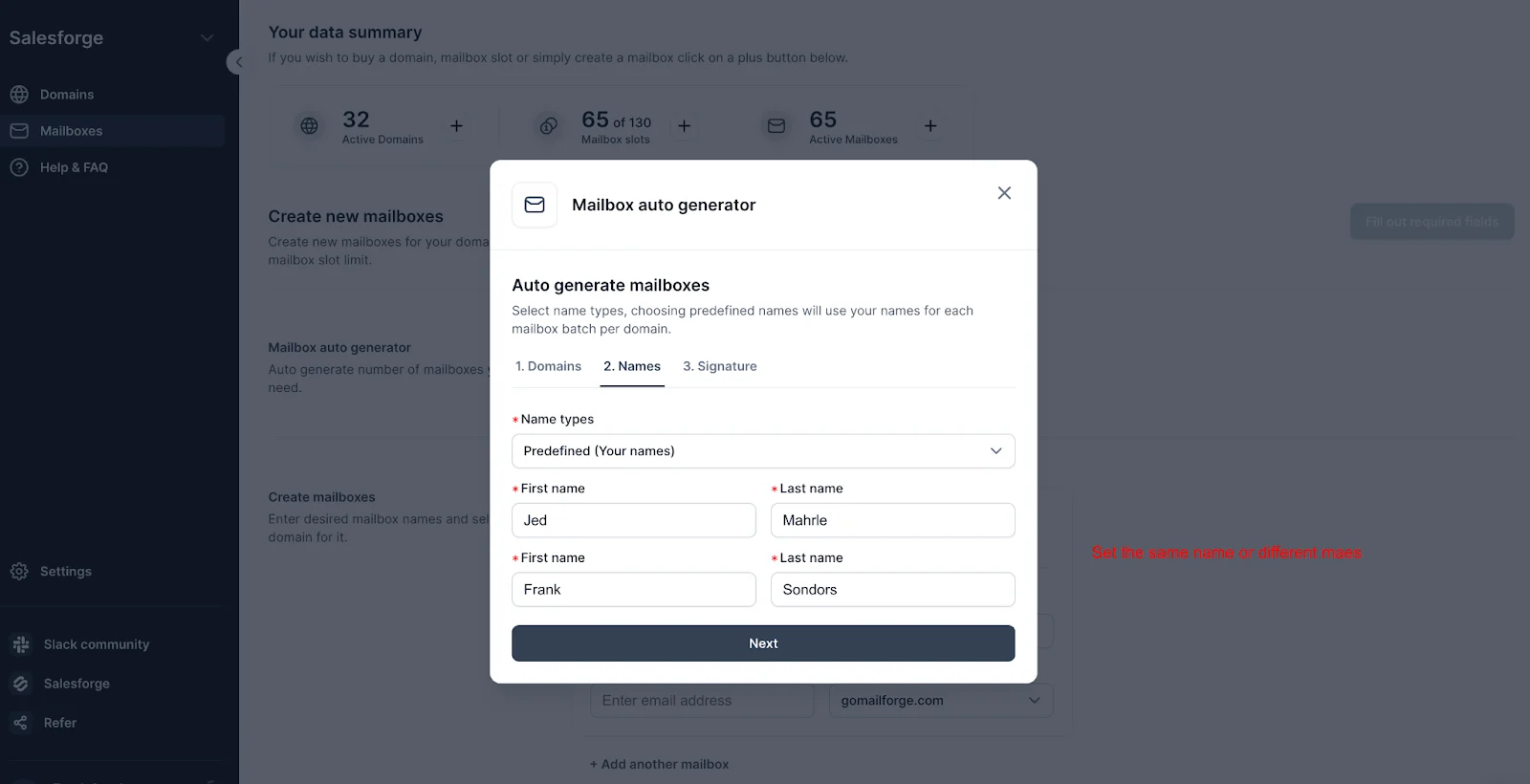 Adding Mailbox Fields