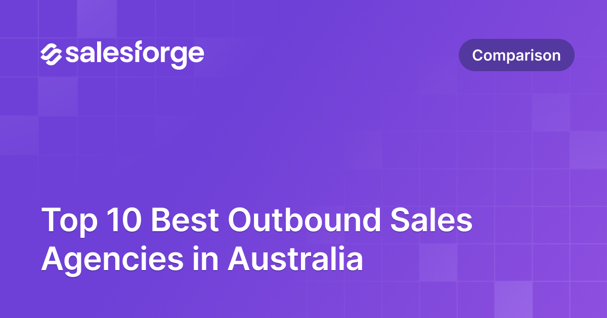 Top 10 Best Outbound Sales Agencies in Australia