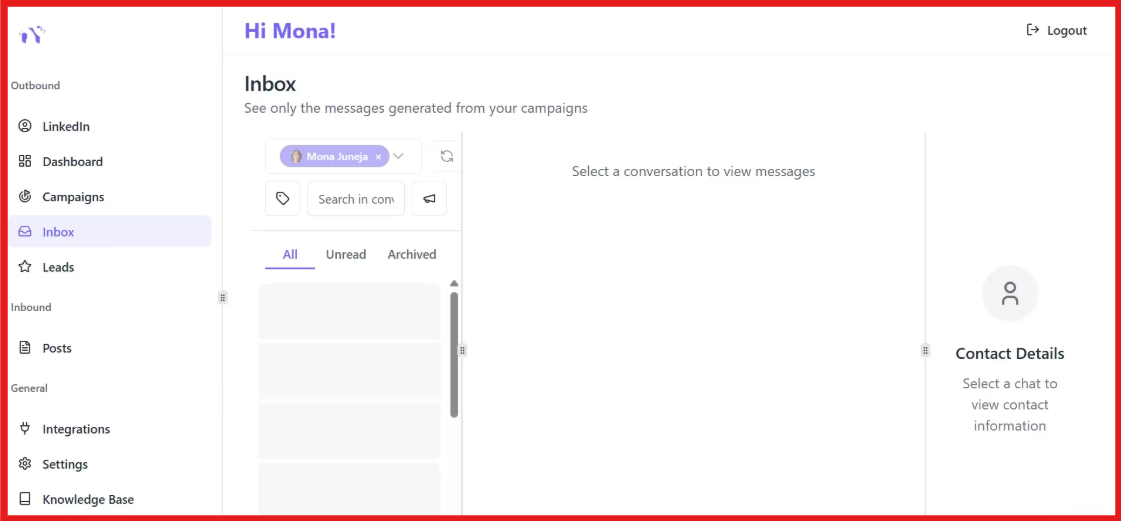Unified inbox by BearConnect