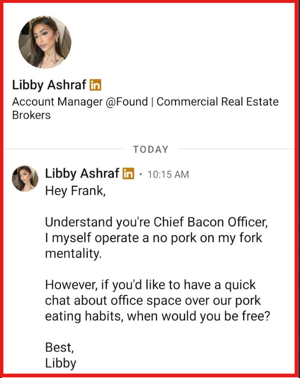 Example of pitching too early