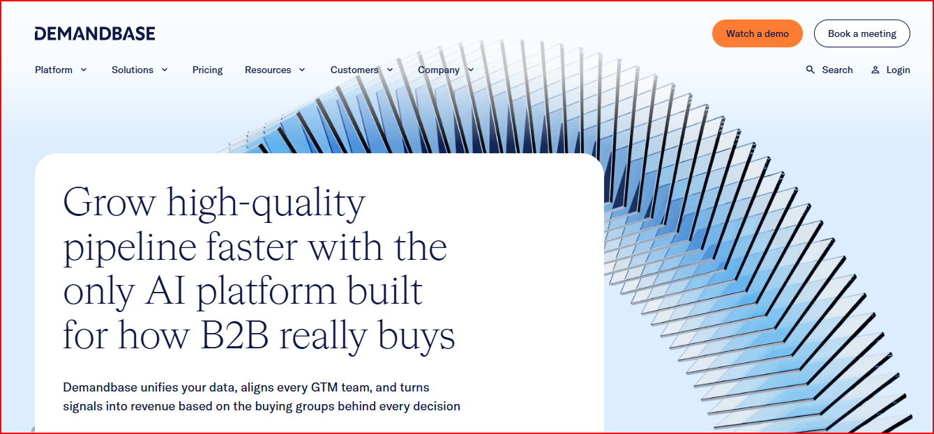 Demandbase - ABM for Sales and Marketing