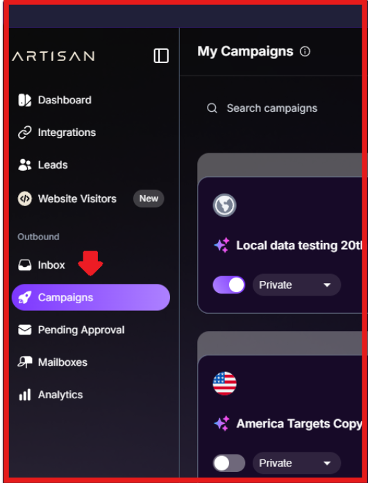 Launch campaigns with Ava