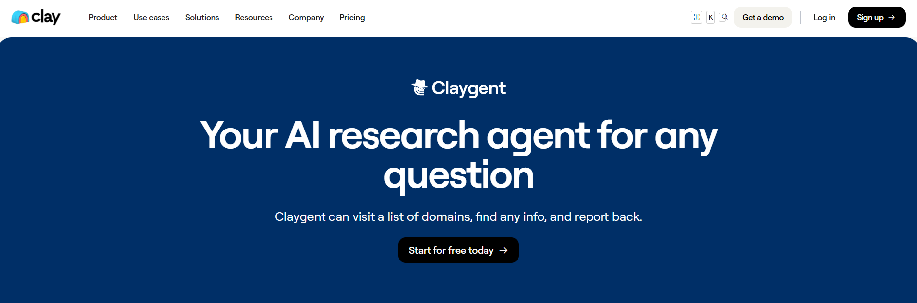 Claygent by Clay