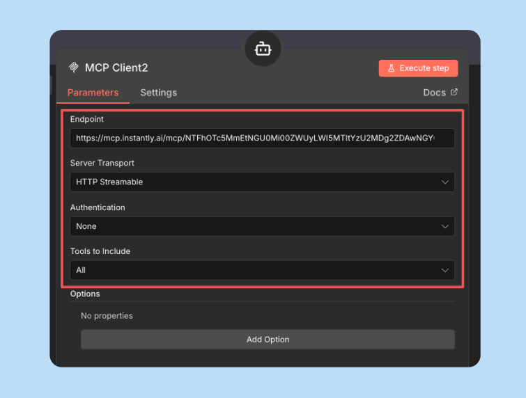 Instantly AI MCP in N8n