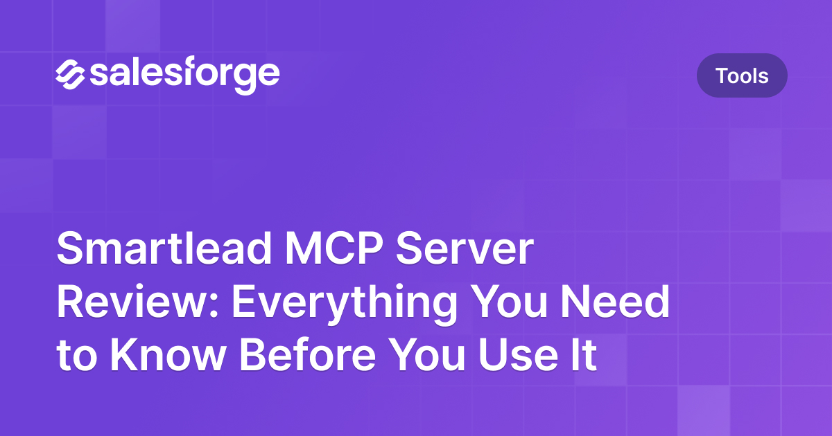 Smartlead MCP Server Review: Everything You Need to Know Before You Use It