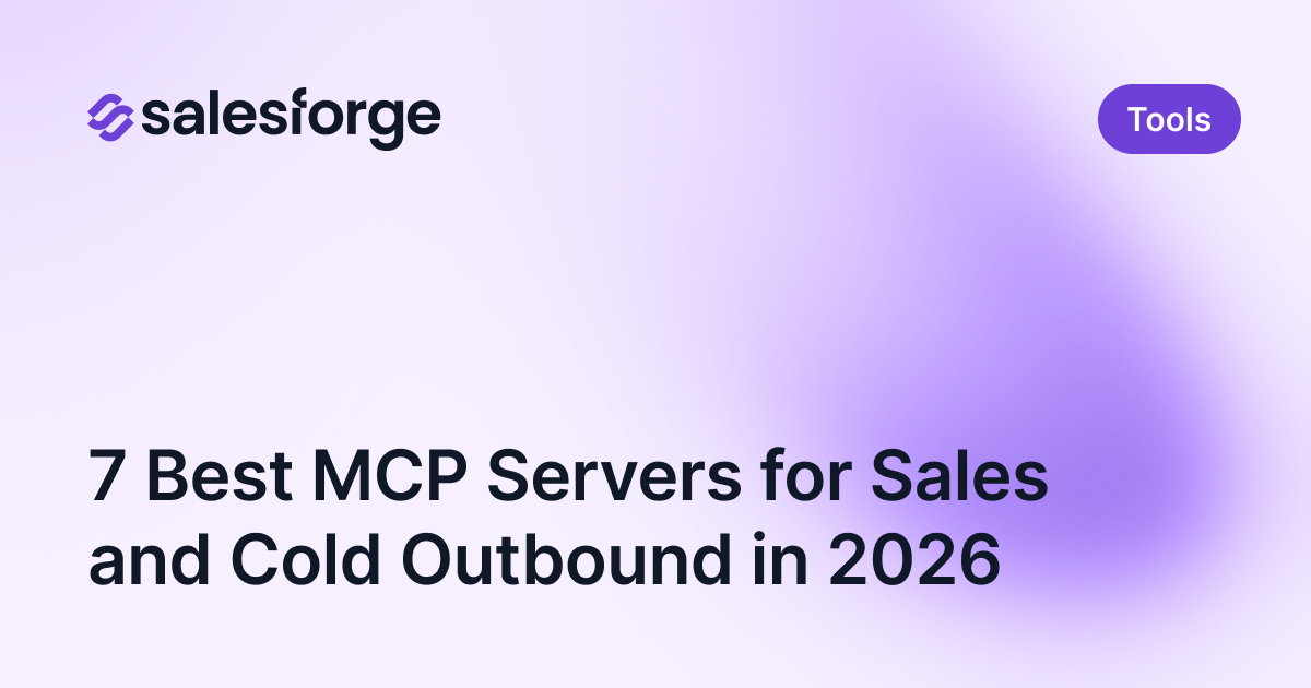 7 Best MCP Servers for Sales and Cold Outbound in 2026