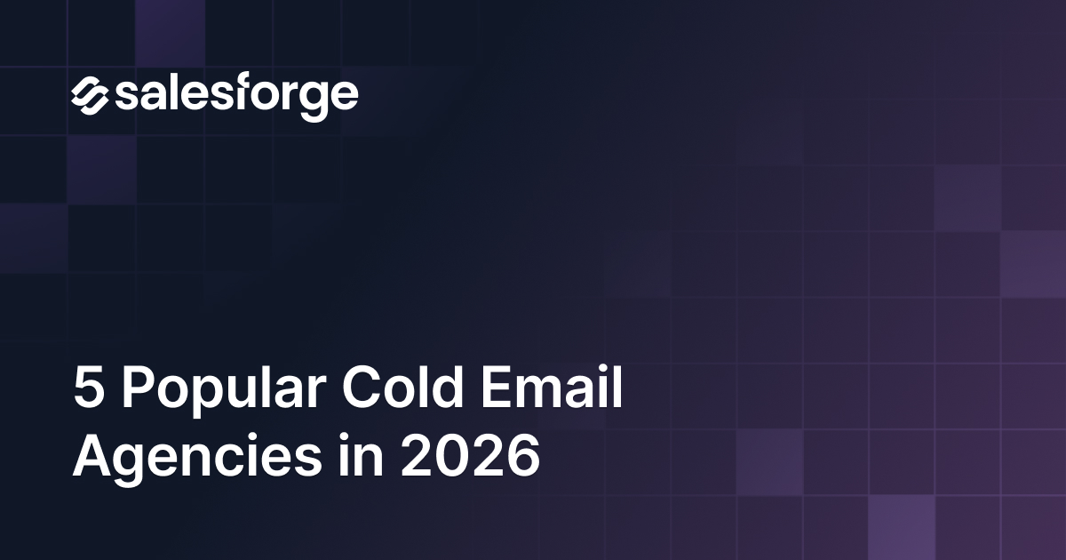 5 Popular Cold Email Agencies in 2026