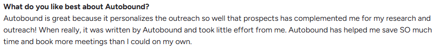 User Review