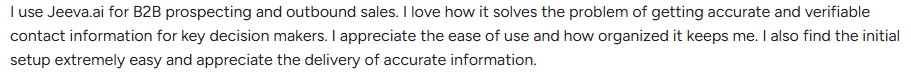User Review