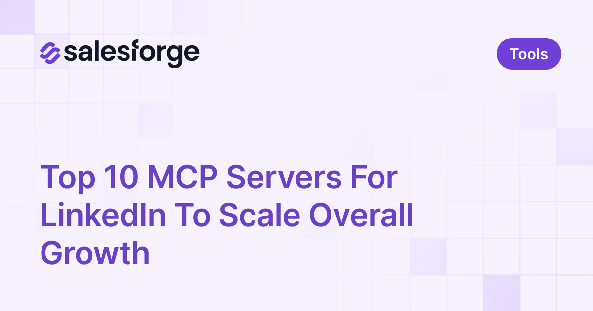 10 Best MCP Servers For LinkedIn To Scale Overall Growth in 2026