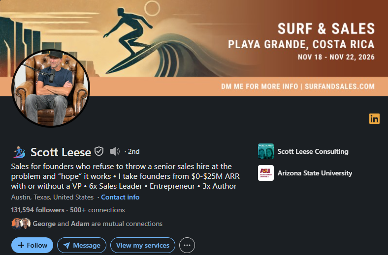 Scott Leese Linkedin