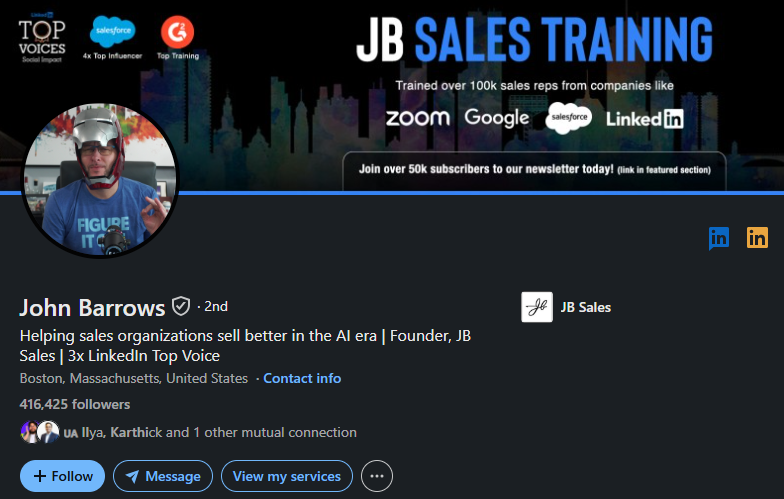 John Barrow LinkedIn