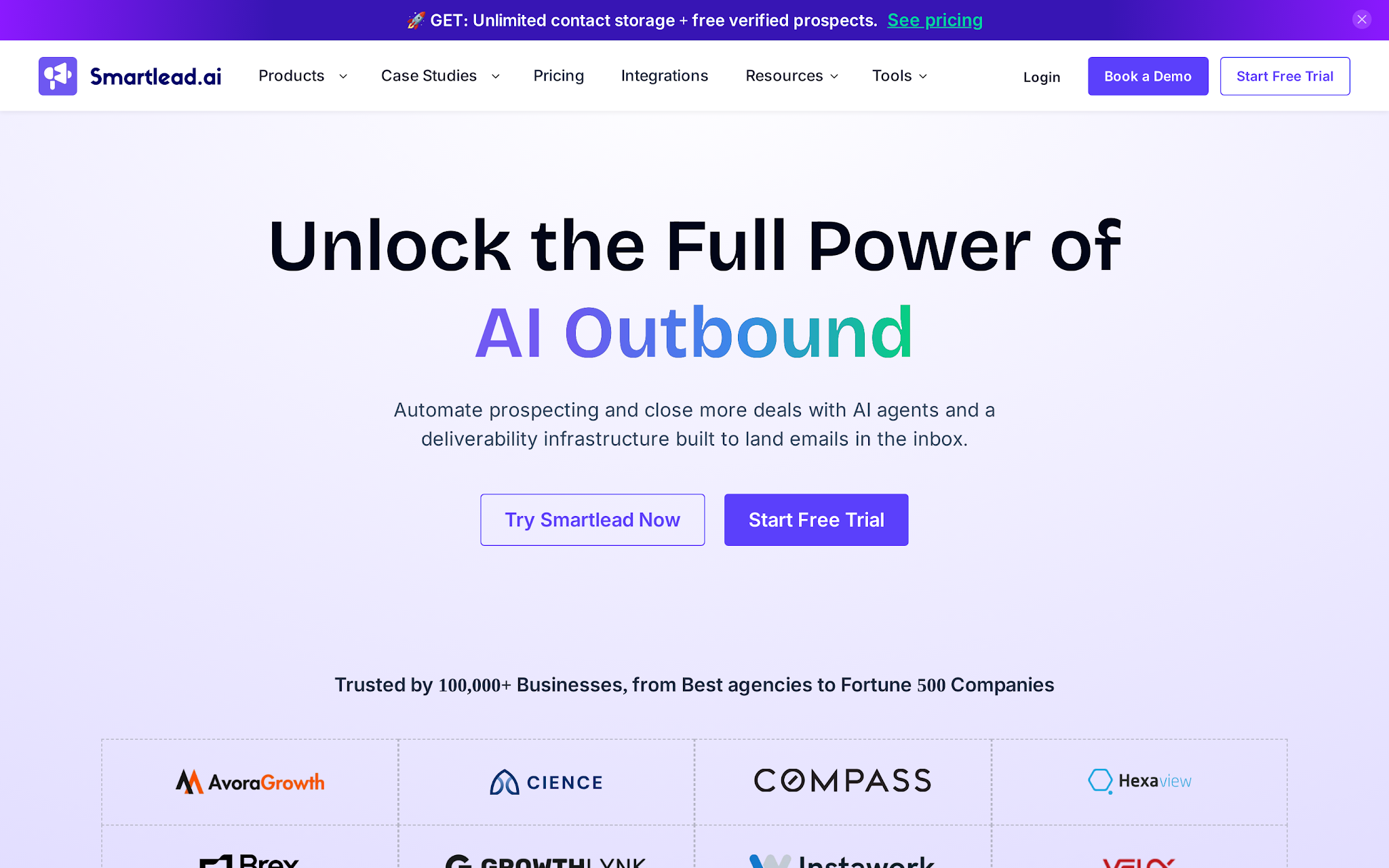 Smartlead positions AI outbound with deliverability infrastructure and unlimited accounts