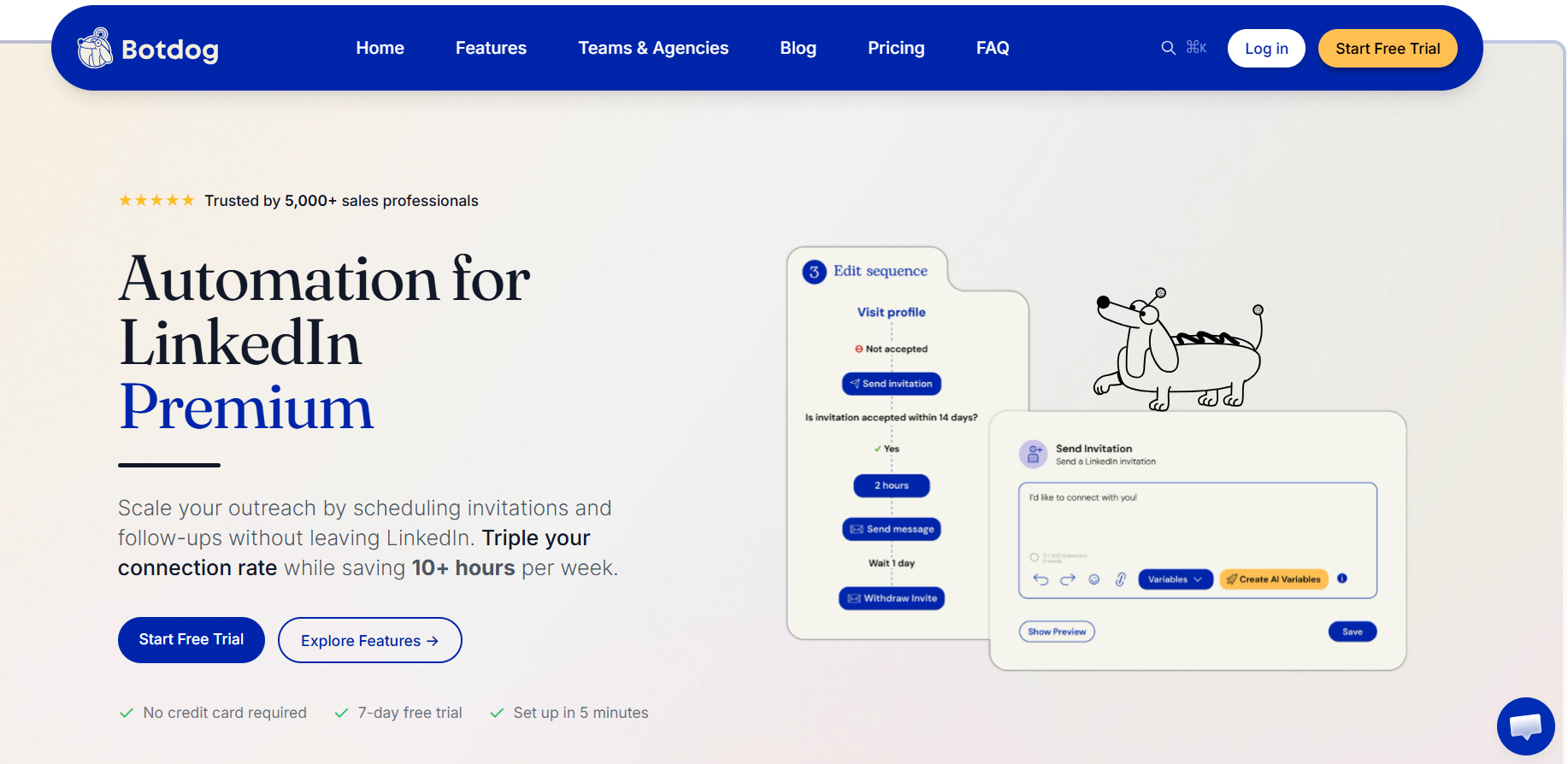 Botdog homepage