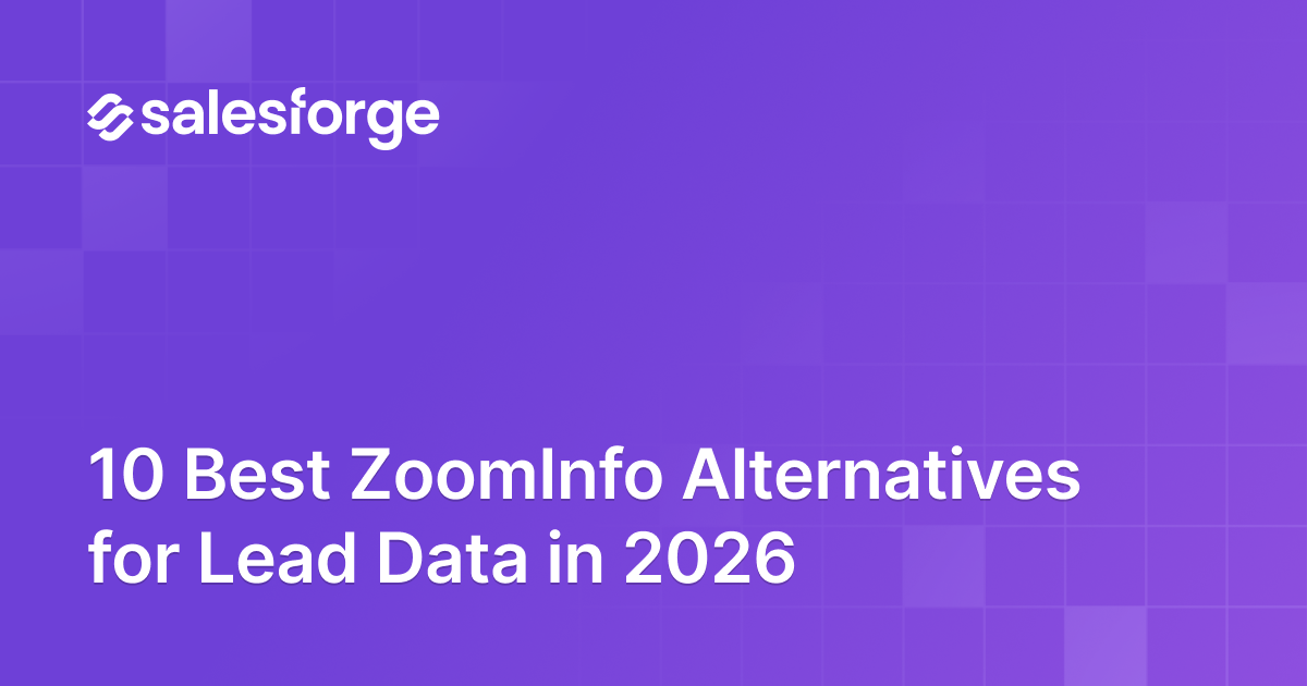 10 Best ZoomInfo Alternatives for Lead Data in 2026
