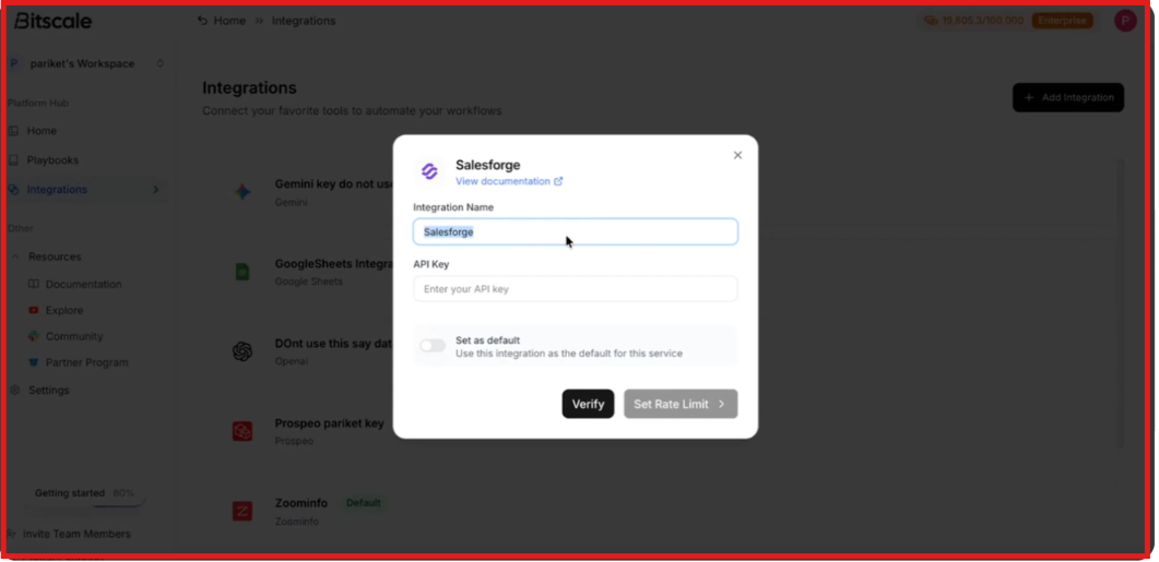 Saleforge and Bitscale Integration