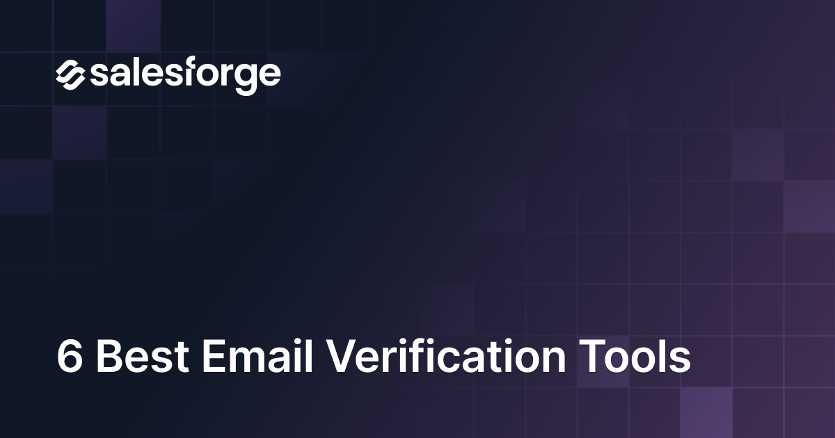 6 Best Email Verification Tools for 2026 (Compared)