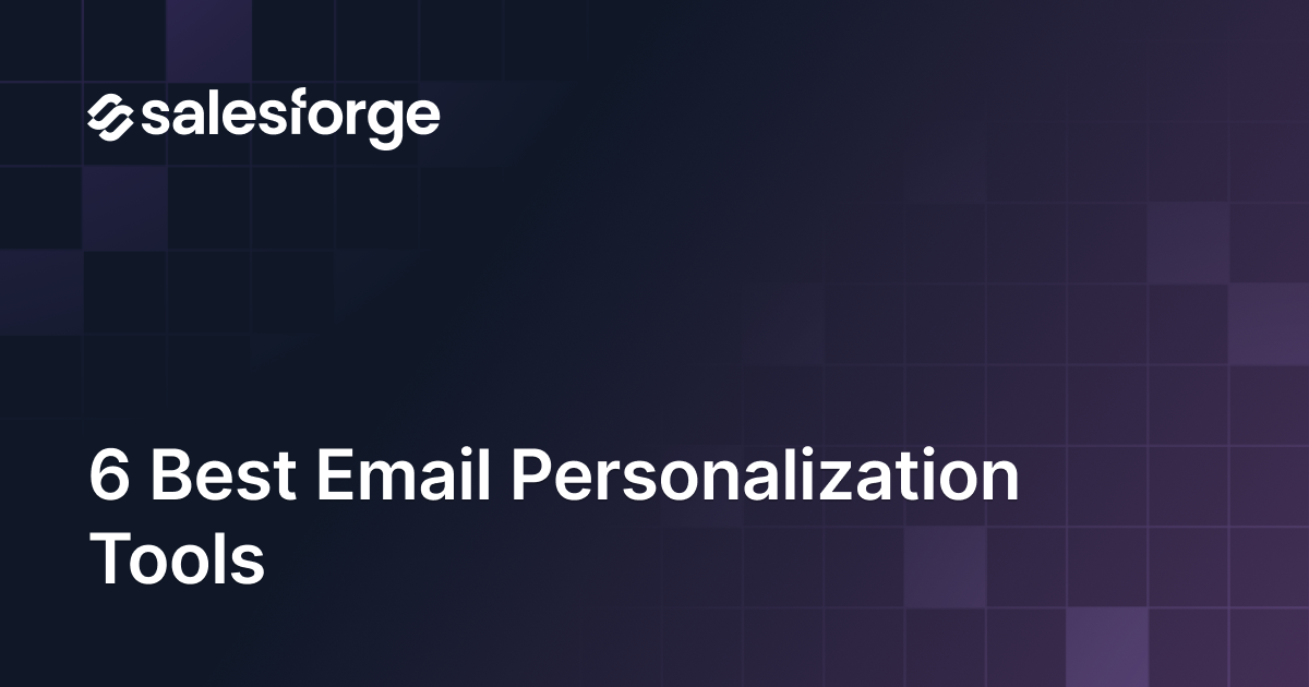 6 Best Email Personalization Tools in 2026 (Compared)