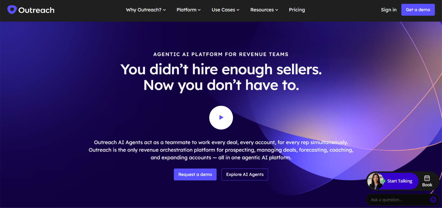 Outreach homepage