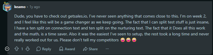 User Review