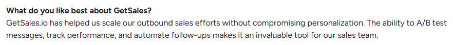 User Review