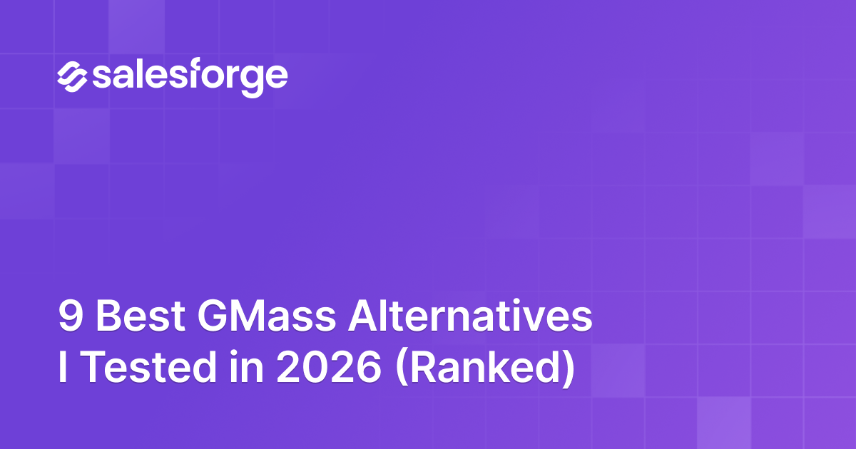 9 Best GMass Alternatives I Tested in 2026 (Ranked)