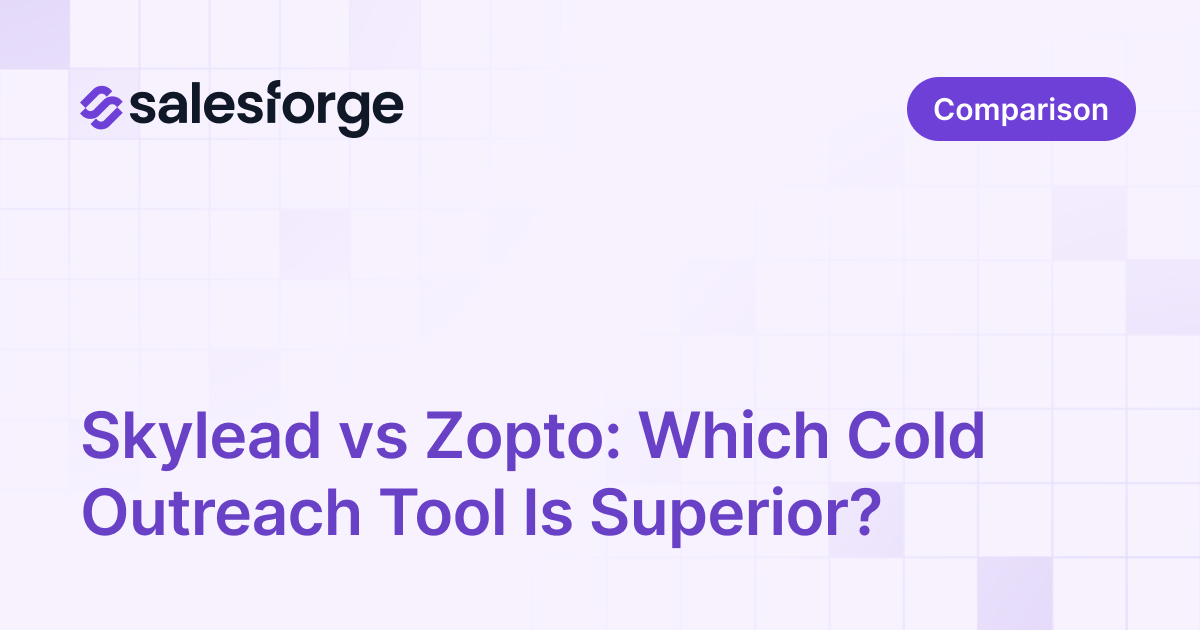 Skylead vs Zopto: Which Cold Outreach Tool Is Superior?
