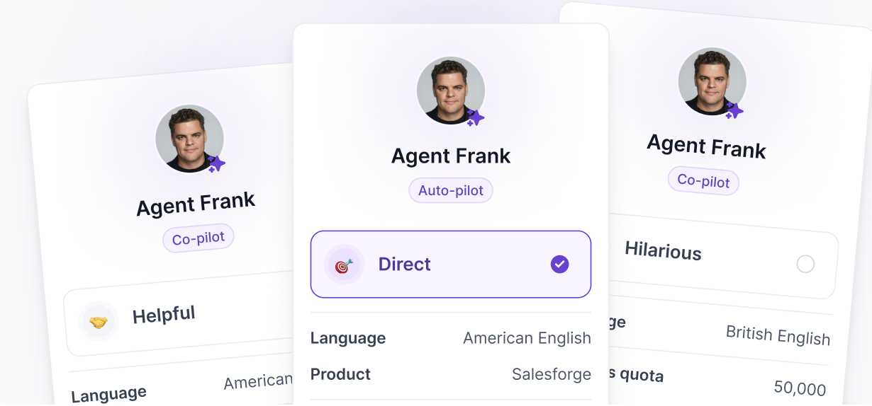 Messaging in Agent Frank