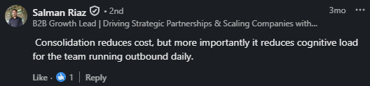 User Feedback on Stack Consolidation