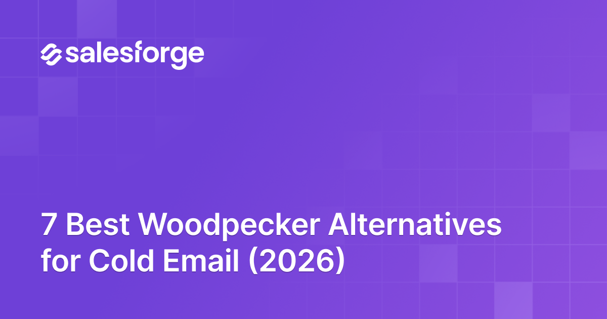 7 Best Woodpecker Alternatives for Cold Email (2026)