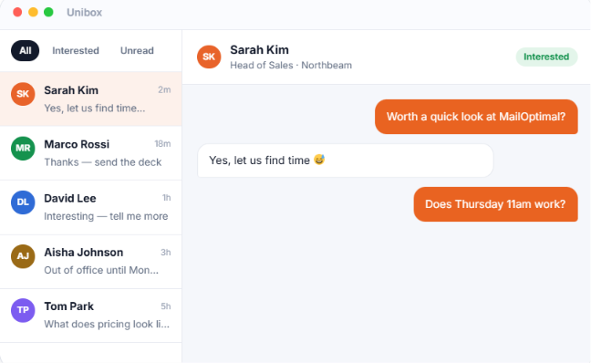 Unibox by MailOptimal