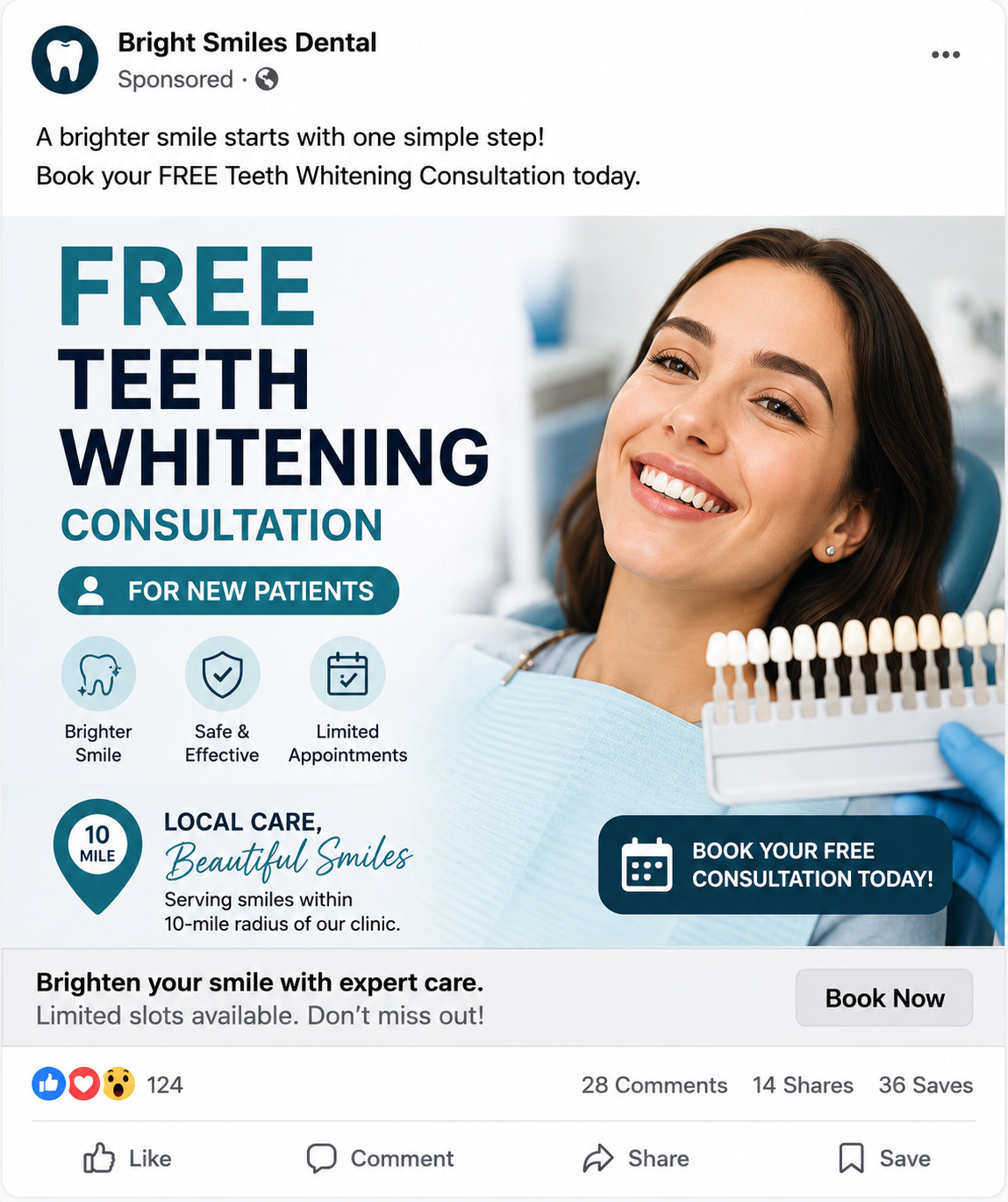 Example post of my targeted social media advertising