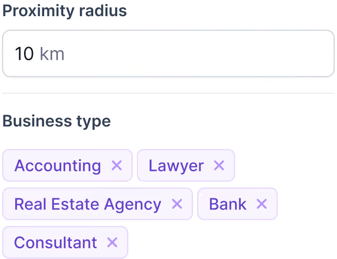 Lead Filters in Leadsforge