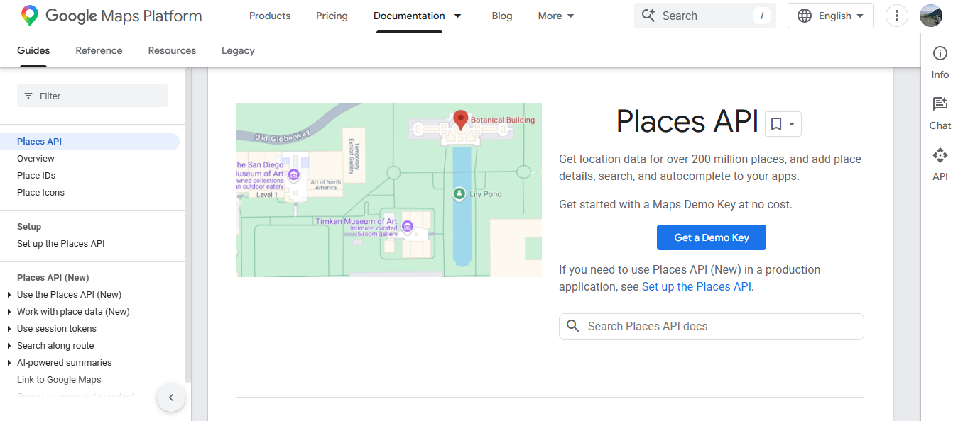 Google Places API