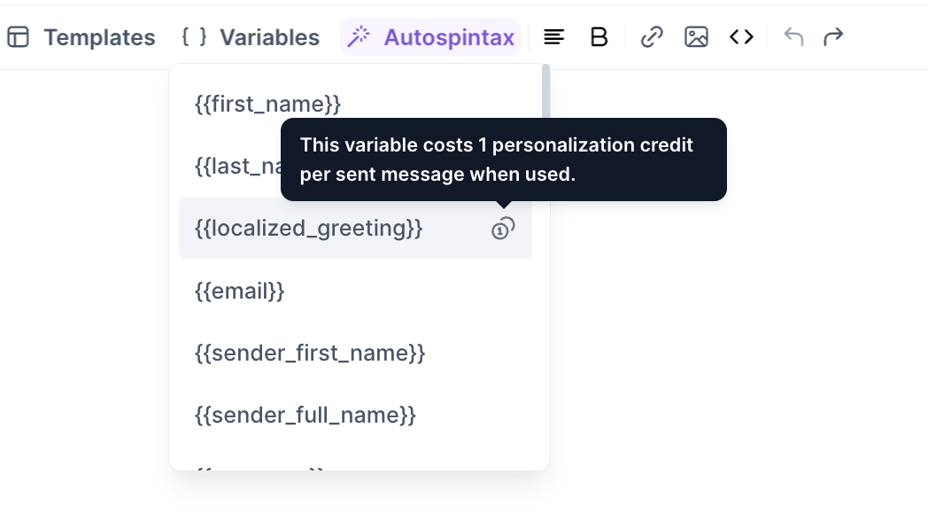 Localized Language in Salesforge