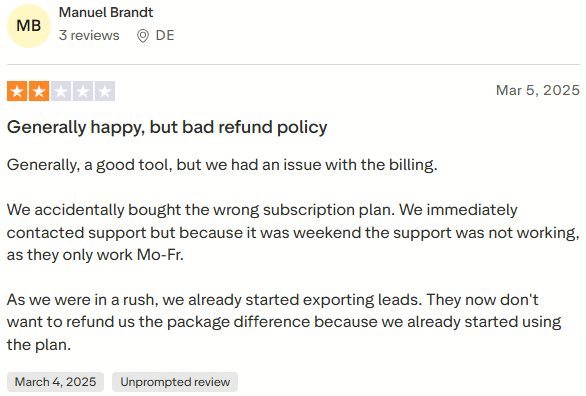 User Review