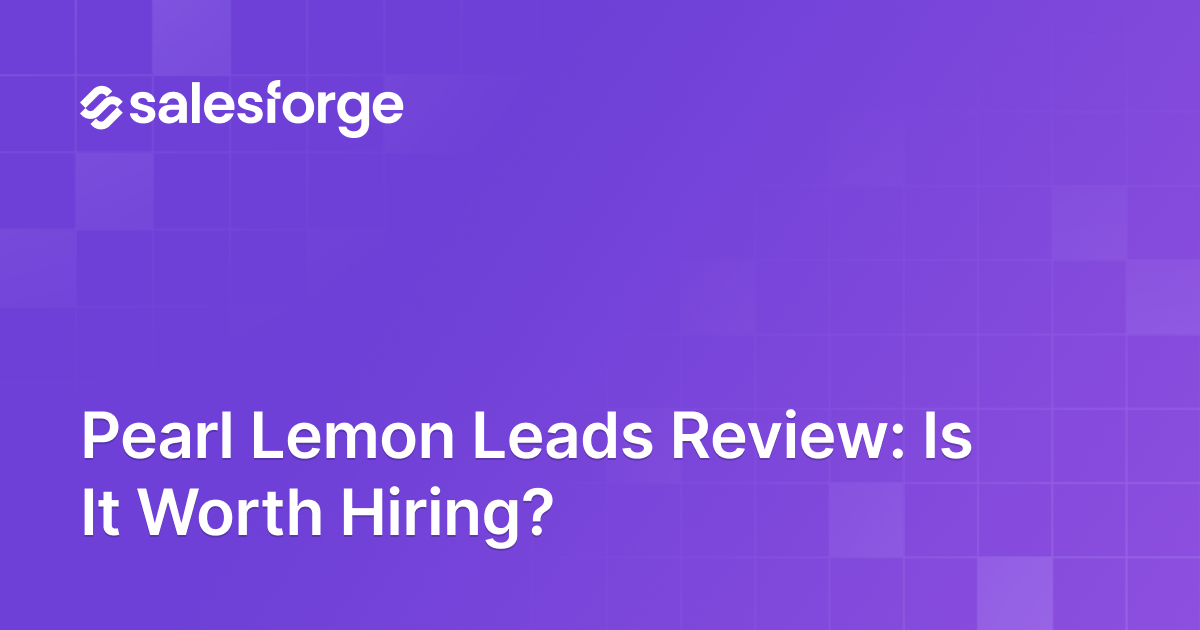 Pearl Lemon Leads Review 2026: Services, Pricing, Results, and Customer Feedback