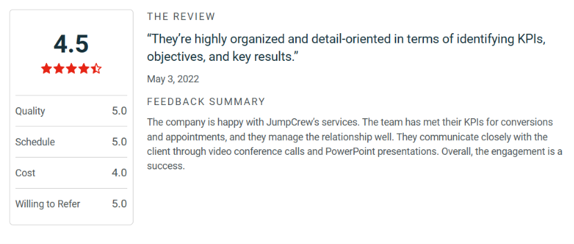 JumpCrew Clutch review about highly organized