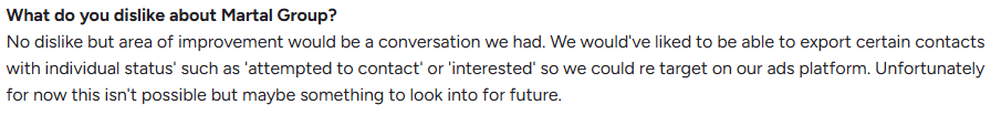 User Review