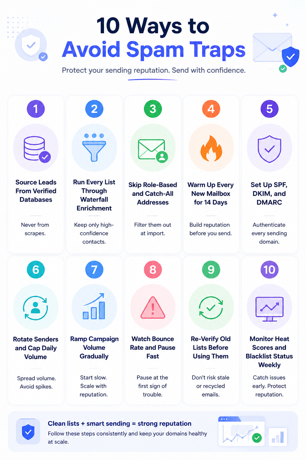 10 Ways to Avoid Spam Traps in Cold Outreach