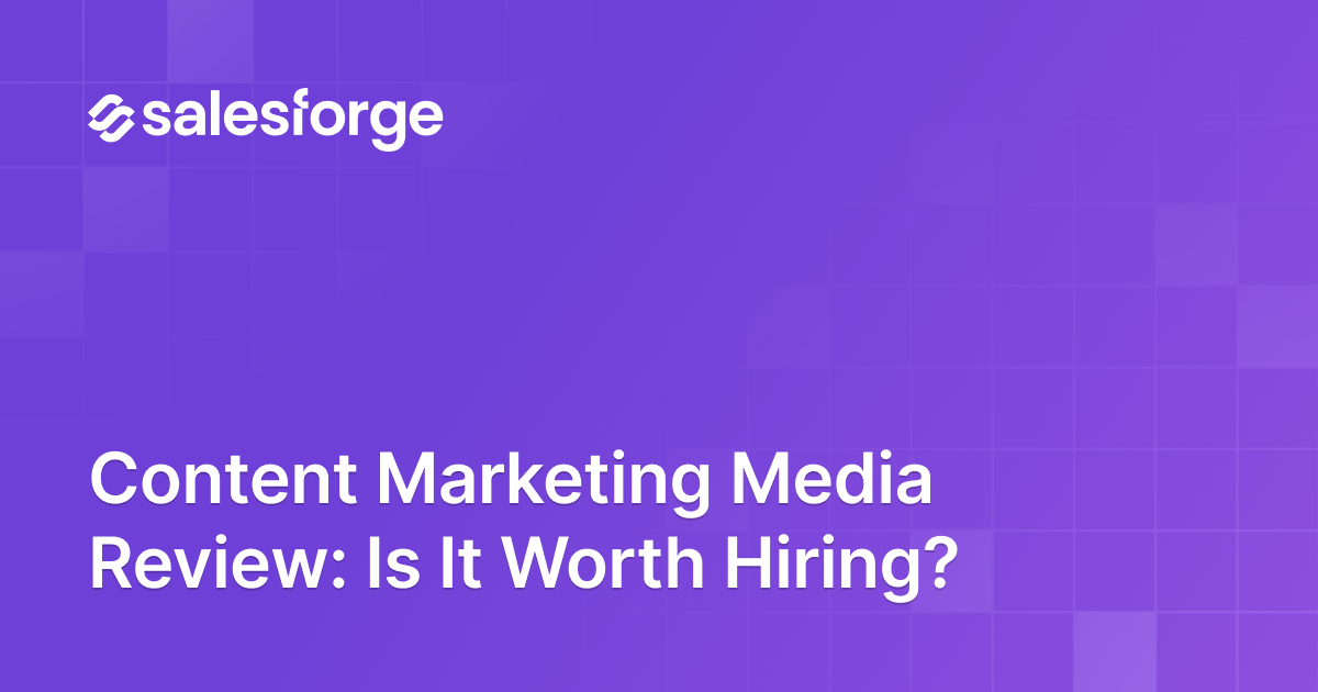 Content Marketing Media Review in 2026: Pricing, Services & Results