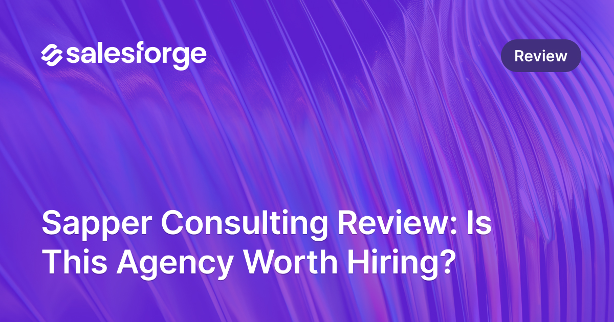 Sapper Consulting Review: Is This Agency Worth Hiring?