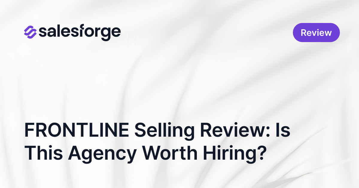 FRONTLINE Selling Review: Is This Agency Worth Hiring?