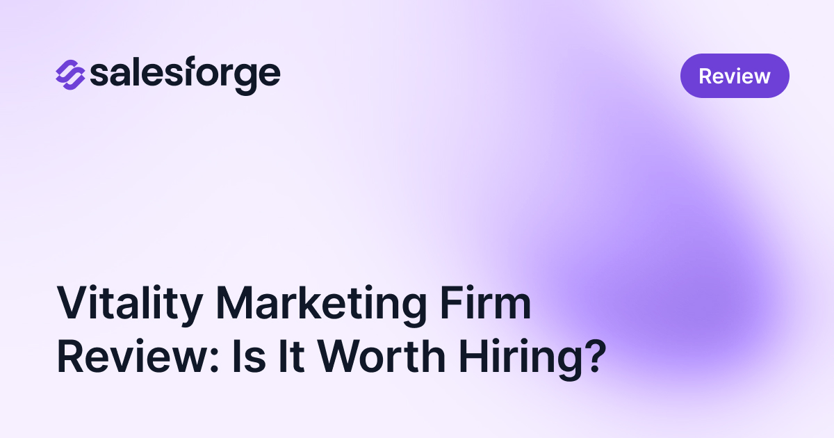 Vitality Marketing Firm Review: Is It Worth Hiring?