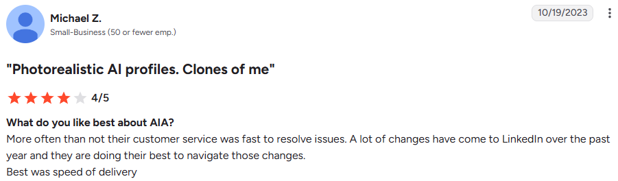 User Review
